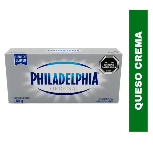 [7203] QUESO CREMA PHILADELPHIA 180 GR SOPROLE                       