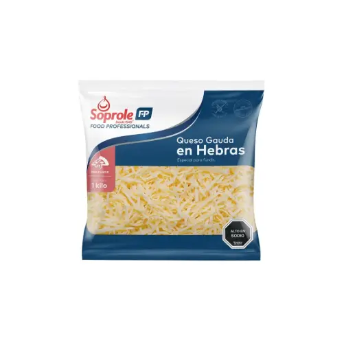 [7225] QUESO GAUDA HEBRAS 10 X 1 KG SOPROLE                          