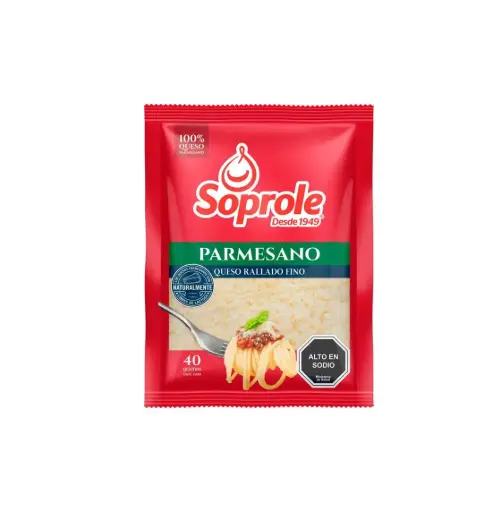[7205] QUESO RALLADO PARMESANO 25 UN X 40 GR SOPROLE                 