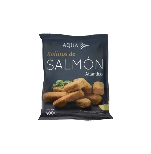 [1166] ROLLITO SALMON ATLANTICO PREMIUM 200 GR AQUA AGROSUPER        