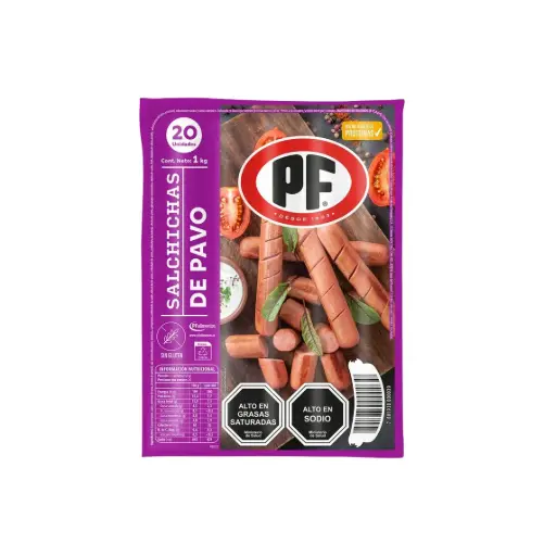 [3927] SALCHICHA PAVO 24*250 GR PF                                   