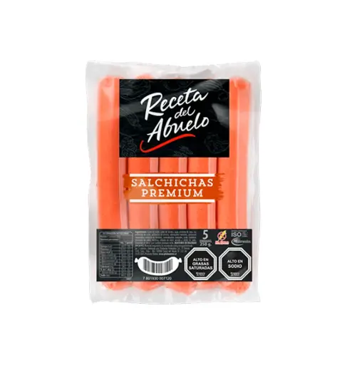 [3759] SALCHICHA PREMIUM 24 X 250 GR RECETA DEL ABUELO PF            