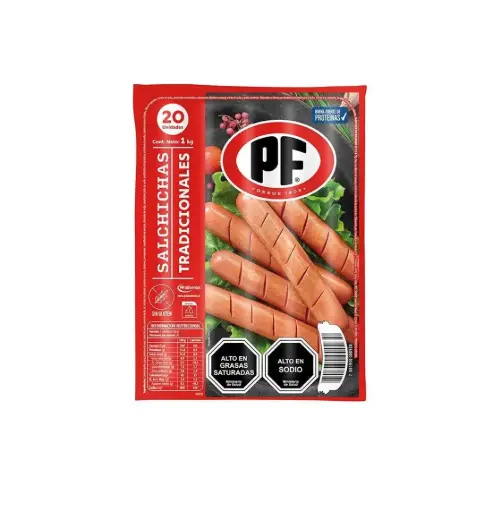 [3541] SALCHICHA TRADICIONAL 6 X 1 KG (20 UN) PF                     