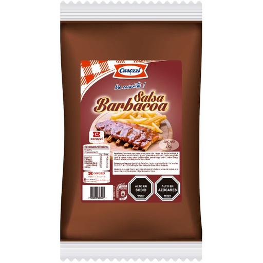 [1790] SALSA BARBECUE 10*1 KG CAROZZI                          