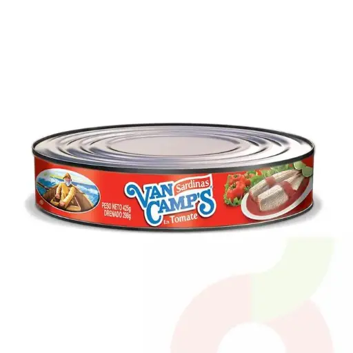 [1905] SARDINAS TOMATES 24 X 425 GR VAN CAMPS                        
