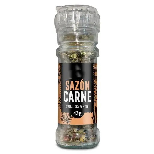 [390] SAZONADOR CARNE 43 GR C/MOLINILLO SABU                        