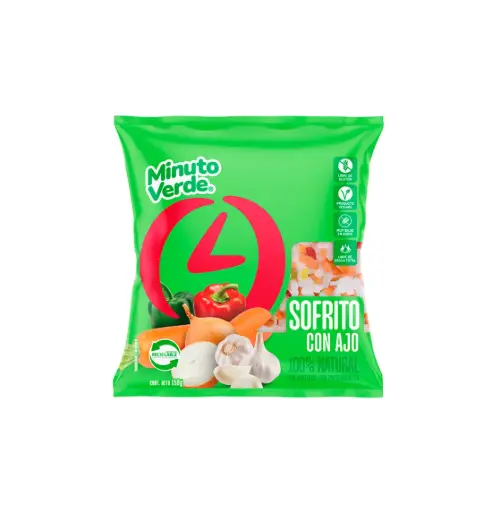 [2037] SOFRITO CON AJO 12 X 150 GR MINUTO VERDE                      