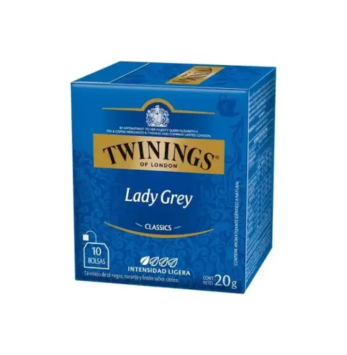 [1696] TE LADY GREY 10 UN X 2 GR TWININGS                       