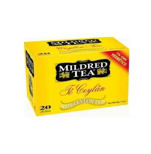 [1428] TE MILDRED (C.AMARILLA) 12 X 20 X 2 GR BOLSITA                