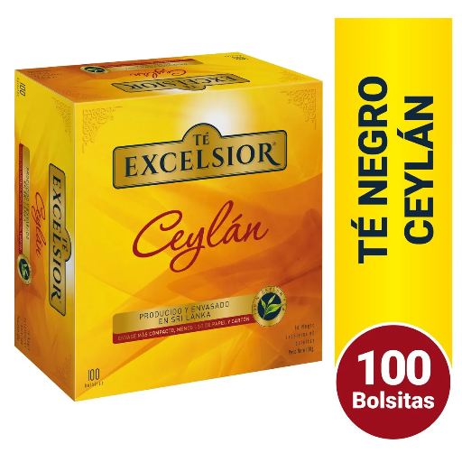 [1427] TE SUPREMO CEYLAN (C.NEGRA)10X100X2 GR BOLSITAS               