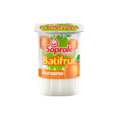 [7153] YOGUR BATIFRUT DURAZNO 4 X 165 GR SOPROLE                     