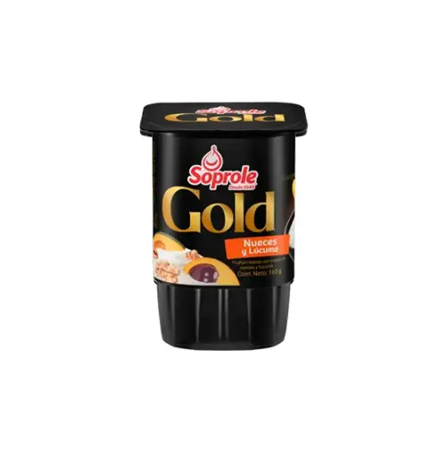 [7183] YOGUR GOLD LUCUMA NUEZ 4 X 165 GR SOPROLE                     