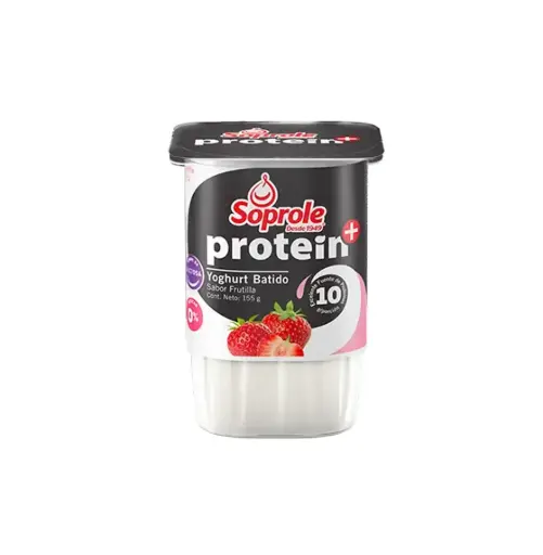 [7172] YOGUR PROTEIN SABOR FRUTILLA 4 X 155 GR SOPROLE               
