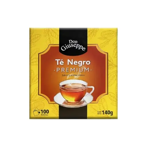 [1829B] TE CEYLAN NEGRO 140 GR. DON GIUSEPPE                          