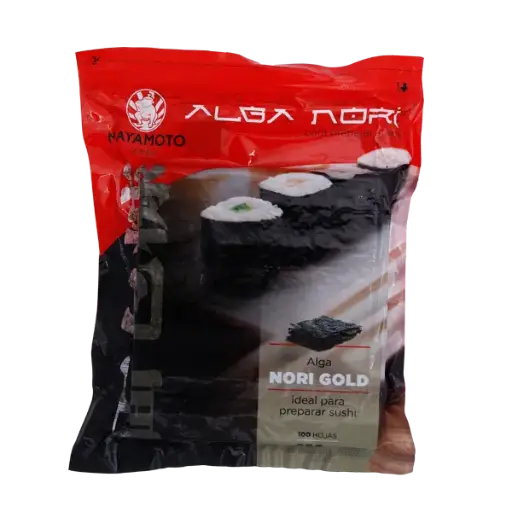 Alga Marina Nori Gold 100 hojas, Mayamoto
