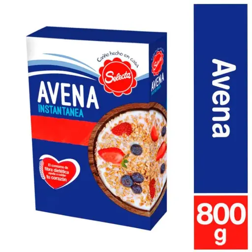 Avena Instantanea 800 g, Selecta