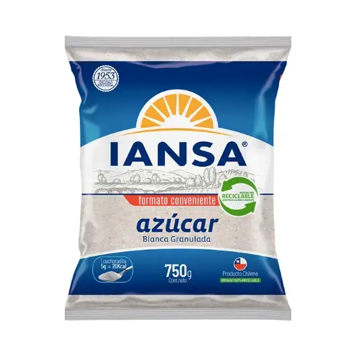 Azucar 750 g, Iansa