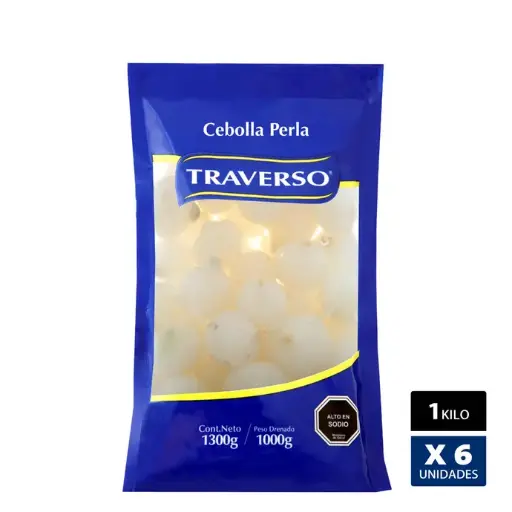 Cebolla Perla 1 kg, Traverso