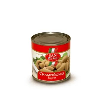 Champiñones Enteros 184 g, San Remo