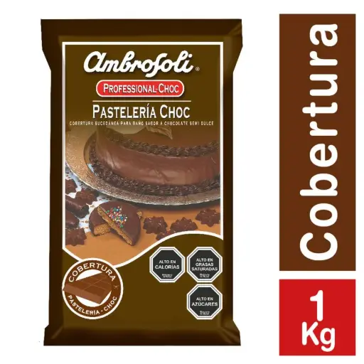 Cobertura Chocolate 1 kg, Ambrosoli