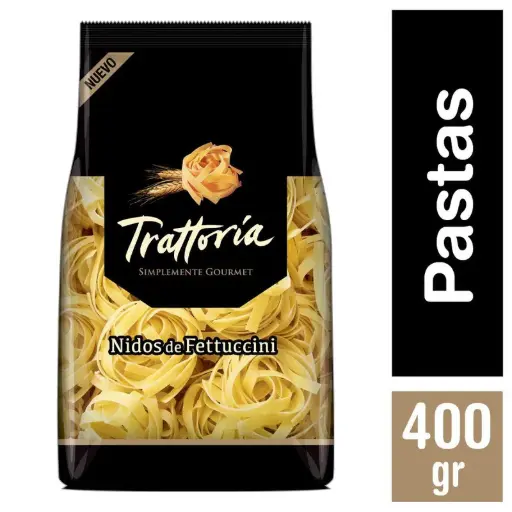 Fideos Nidos Fettuccine 400 g, Trattoria