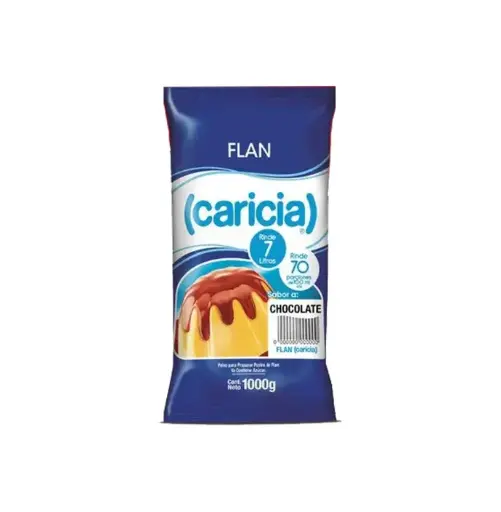 Flan Chocolate 1 kg, Caricia