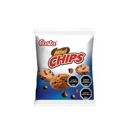 Galleta Mini Choco Chips  35 g, Costa Ccia