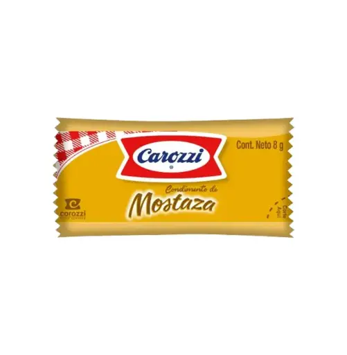 Mostaza Sachet 500  8 g, Carozzi Ccia