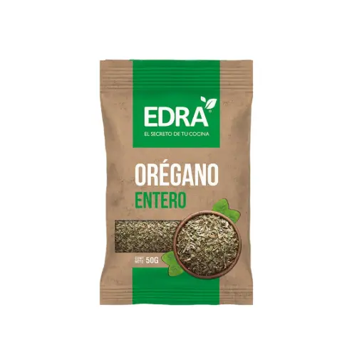 [1812] OREGANO ENTERO 15 X 50 GR EDRA                                