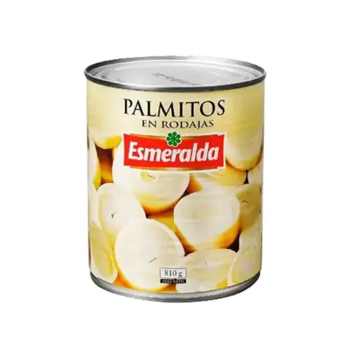 Palmitos Rodajas 810 g, Esmeralda 