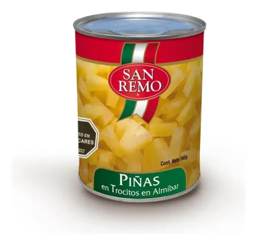 Piña Trocitos 565 g, San Remo