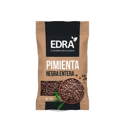 Pimienta Negra Entera 15 g, EDRA