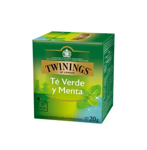 Te Menta Organico 20 Un  2 g, Twinings Engel