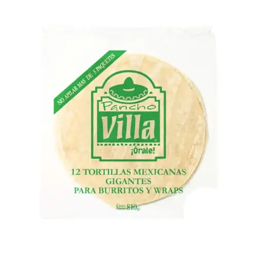 Tortillas Wraps 28 Cms 