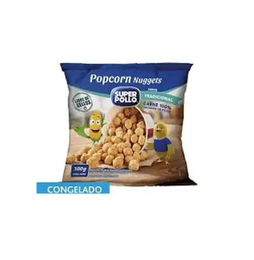 [3714] NUGGETS POLLO POPCORN SABOR SALCHICHA 300 GR AGROSUPER        