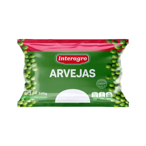 Arvejas  500 g, Interagro