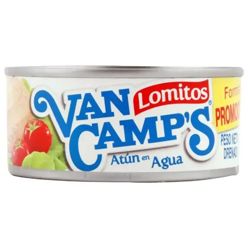 Atun Lomo Agua 160 g, Van Camps