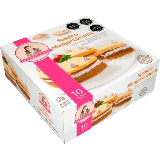 Cheesecake Manjar Lúcuma  1,1 kg, Emporio La Rosa