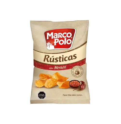 [1686] PAPAS FRITAS RUSTICAS MERKEN 10 X 185 GR MARCO POLO           