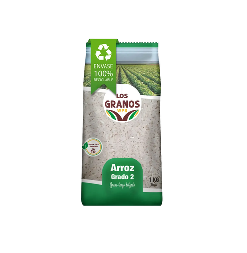 [1513B] ARROZ GRADO 2 IMPORTADO LOS GRANOS 1KG                        