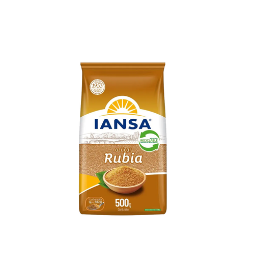 [407] AZUCAR RUBIA 18 X 500 GR IANSA                                