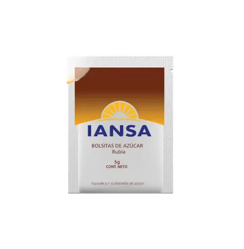 [8001] AZUCAR RUBIA SACHET 800 X 5 GR IANSA