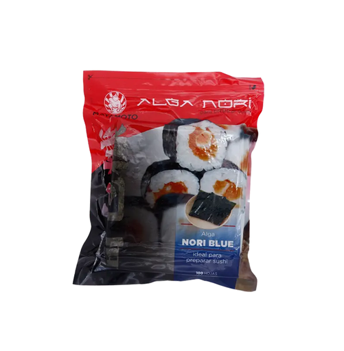 [824] ALGA MARINA NORI BLUE 100 HOJAS YAMAMOTO          